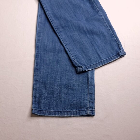 Volcom Jeans Womens Slim Slouch 11 Light Wash Destroyed Mid Rise Juniors - Picture 7 of 12